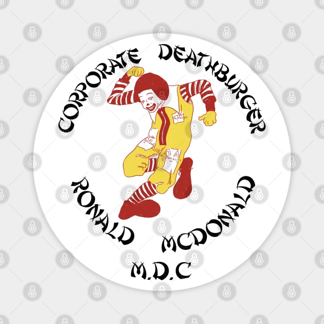 Corporate Deathburger Magnet by carlosrossi